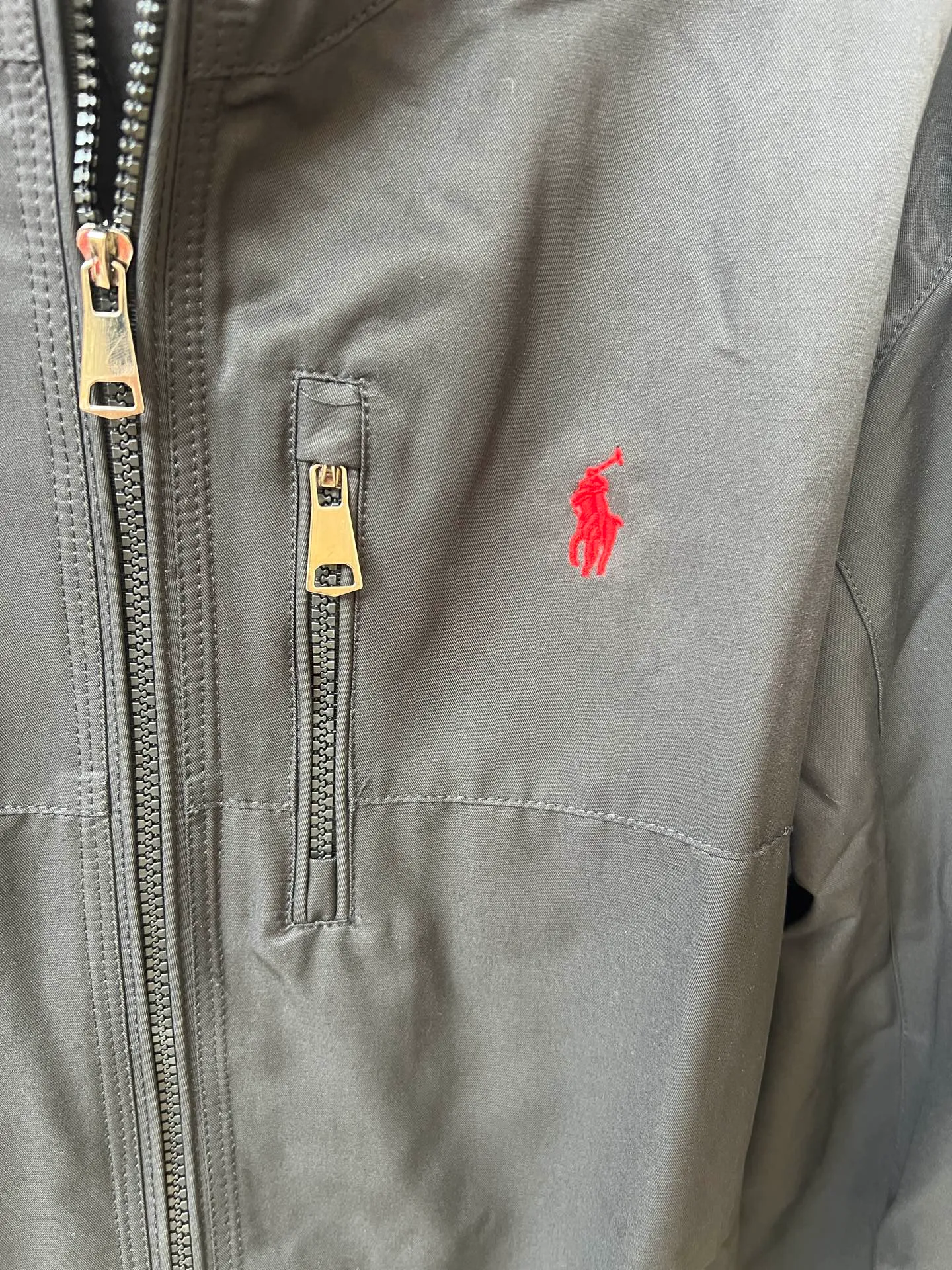 P410 Ralph Lauren autumn unisex hard shell jacket, a must-have item in autumn, the fabric is wear-resistant and waterproof, fitted version, adjustable drawstring multi-functional zipper pockets, functional and fashionable